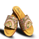 STEPLOOM Women Flats Slippers Stylish Model Ethnic Embroidered Casual Slip-On Footwear steploom women flats slippers stylish model ethnic embroidered casual slip on footwear